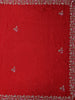 Red Solid Design Tissue Organza Saree