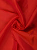 Red Solid Woven Pure Kanchipuram Silk Saree With Zari Border