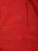 Red Striped Woven Pure Kanchipuram Silk Saree