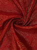Red Animels Woven Motifs Pure Kanchipuram Silk Saree - Diadem