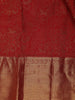 Red Animels Woven Motifs Pure Kanchipuram Silk Saree - Diadem