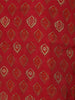 Red Diamond Designed Cotton Salwar Suit - Diadem
