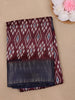 Red Diamond Designed Fancy Cotton Saree - Diadem