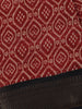 Red Diamond Prints Fancy Georgette Saree - Diadem