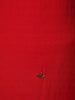 Red Embroidered Jacquard Straight Cut Salwar Suit - Diadem