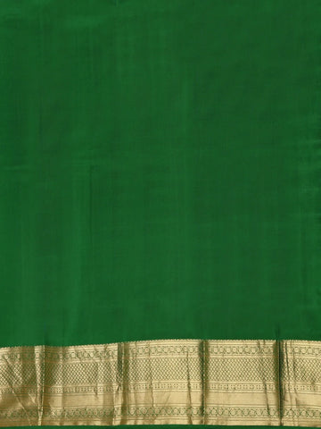 Red Floral Buttis Pure Kanchipuram Silk Saree - Diadem