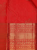 Red Floral Buttis Pure Kanchipuram Silk Saree