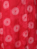Red Floral Designed Cotton Salwar Suit - Diadem