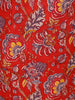 Red Floral Design Printed Cotton Salwar Suit - Diadem
