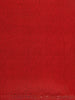 Red Floral Designed Chanderi Cotton Saree - Diadem