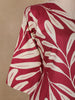 Red Floral Designed Cotton Salwar Suit - Diadem