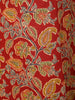 Red Floral Designed Cotton Salwar Suit - Diadem