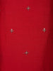 Red Floral Designed Silk Salwar Suit With Dupatta - Diadem