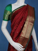 Red Floral Designed Soft Silk Saree - Diadem