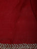 Red Floral Embroidered Organza Designer Saree - Diadem