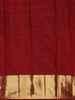 Red Floral Woven Pure Kanchipuram Silk Saree - Diadem