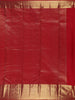 Red Floral Woven Pure Kanchipuram Silk Saree