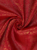 Red Floral Woven Pure Kanchipuram Silk Saree - Diadem