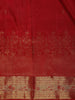 Red Floral Woven Pure Kanchipuram Silk Saree - Diadem