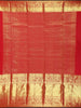 Red Floral Woven Pure Kanchipuram Silk Saree - Diadem