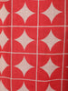 Red Geometric Printed Cotton Salwar Suit - Diadem