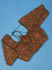 Red & Green Geometric Design Cotton Blouse