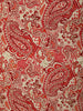 Red Paisley Printed Cotton Kurti - Diadem