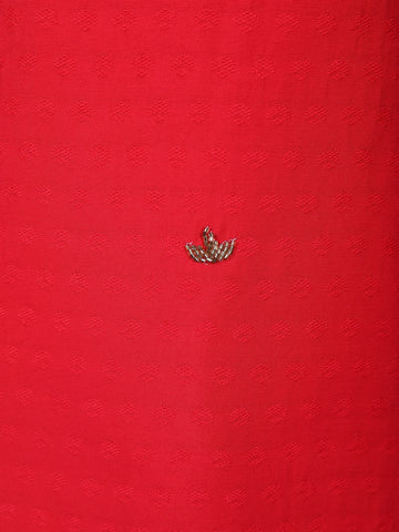 Red Sequins Designed Georgette Salwar Suit - Diadem