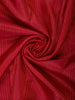 Red Striped Design Zari Border Silk Saree - Diadem