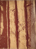 Rich Antique Gold Floral Zari Woven Design Tissue Silk Saree with Zari Border