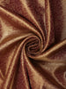 Rich Antique Gold Floral Zari Woven Design Tissue Silk Saree with Zari Border