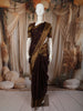 Rich Burgundy Butta Zari Woven Design Pure Kanchipuram Silk Saree with Zari Border