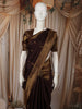 Rich Burgundy Butta Zari Woven Design Pure Kanchipuram Silk Saree with Zari Border
