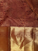 Rich Burgundy Floral Paisley Zari Woven Design Pure Kanchipuram Silk Saree with Matching Zari Border