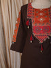 Rich Burgundy Geometric Thread Embroidered Design Cotton Salwar Suit