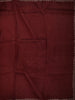 Rich Burgundy Sequins Embroidered Design Pure Tussar Party Wear Saree with Scalloped Border