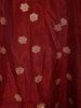 Rich Maroon Floral Zari Embroidered Design Banarasi Anarkali Salwar suit with Contrast Dupatta