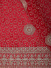 Rich Maroon Swirl Zari Embroidered Design Georgette Fancy Saree with Designer Border