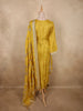 Rich Mustard Marigold Yellow Sequins and Zari Embroidered Design Silk Salwar Suit with Dupatta
