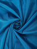 Rich Teal Blue Paisley Solid Woven Design Pure Kanchipuram Silk Saree with Contrast Border