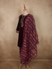 Rich Wine Maroon Paisley Zari Embroidered Design Velvet Salwar Suit with Dupatta