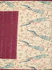Rich Wine Maroon Solid Design Semi Tussar Saree with Contrast Floral and Peacock Motif Border
