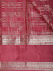 Rose Pink Checked Zari Woven Kanchipuram Silk Saree