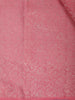 Rose Pink Solid Design Woven Pure Kanchipuram Silk Saree