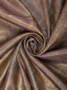 Rose Taupe Floral Zari Woven Design Banarasi Silk Saree with Designer Border
