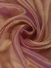 Rose Gold Solid Design Georgette Saree - Diadem