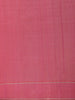 Rose Pink Subtle Woven Texture Solid Border Silk Saree - Diadem