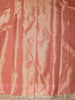 Rosewood Pink Zari Woven Design Tissue Silk Saree with Designer Border