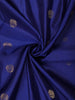 Royal Blue Butta Woven Design Kanchipuram Silk Saree with Contrast Border