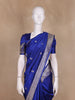 Royal Blue Butta Woven Design Pure Banarasi Saree